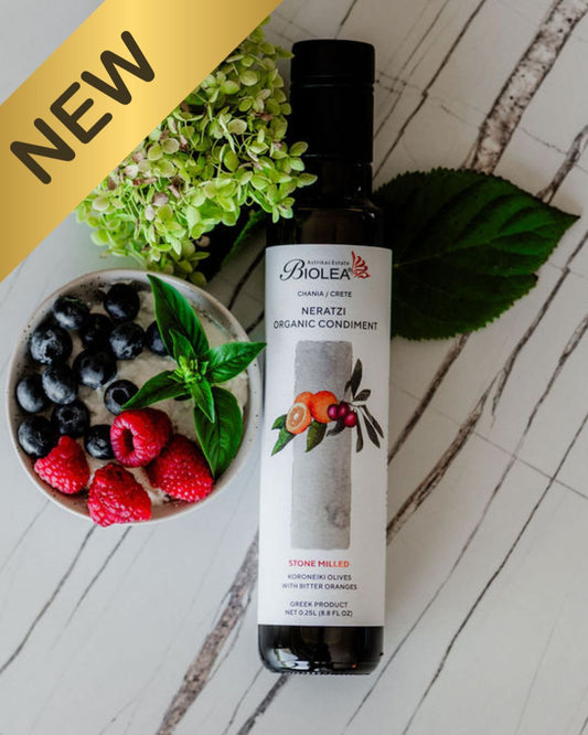 Krétai narancsos olívaolaj, üveg, 250 ml