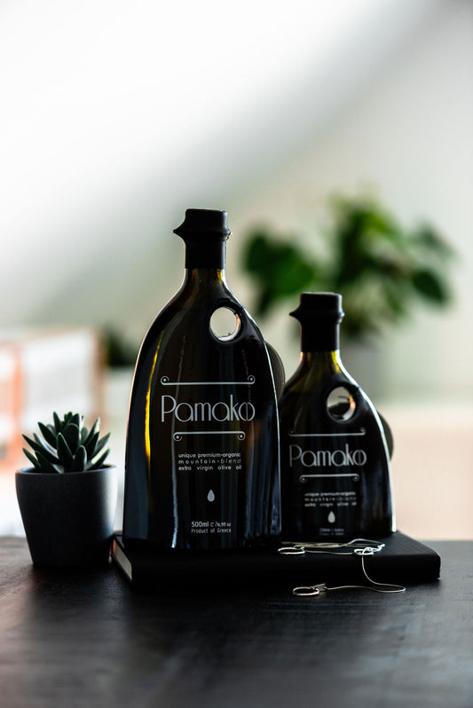 "Ezüst PAMAKO" - Blend krétai ultraprémium extra szűz olívaolaj (bio-organikus), extra magas polifenol, '25