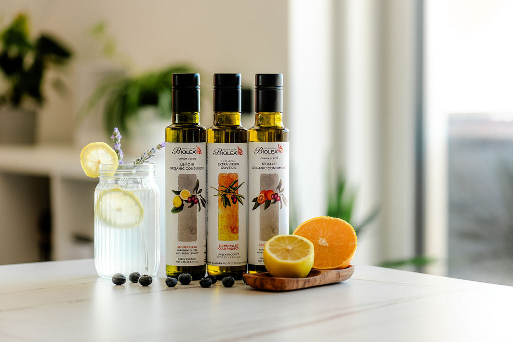 Biolea Trilógia krétai bio-organikus olívaolaj válogatás (3x250 ml), ÚJ! 25/26-os szüret