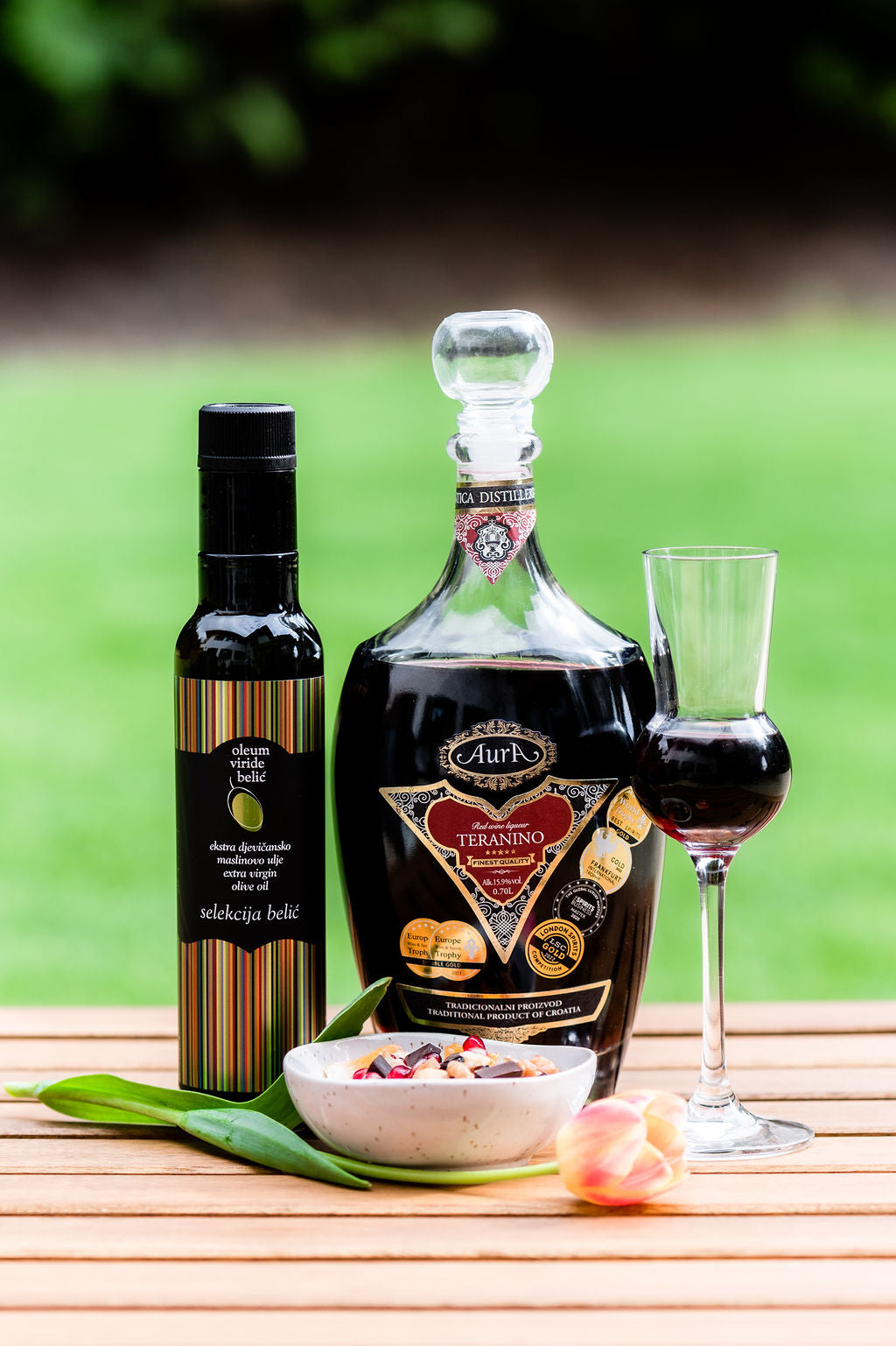 Prémium extra szűz olívaolaj Horvátországból, Isztriáról, 250 ml 500 ml üveg
