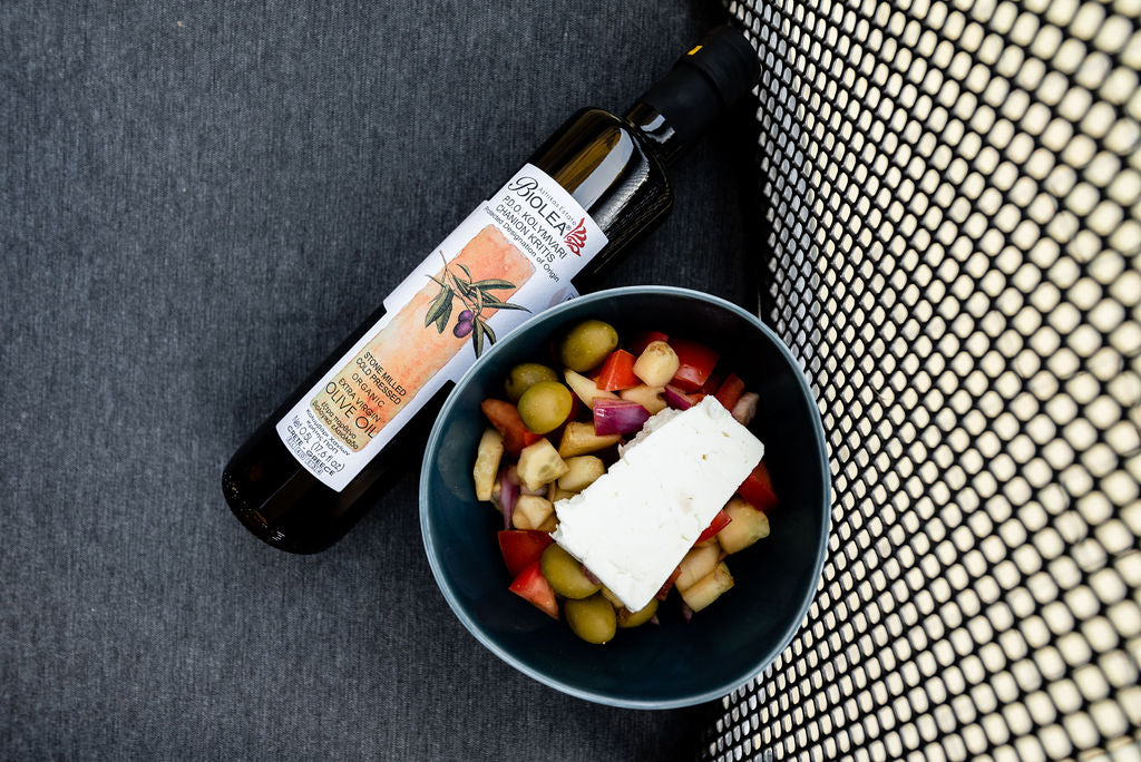 Bio-organikus, prémium extra szűz olívaolaj Krétáról, 250 ml 500 ml üveg