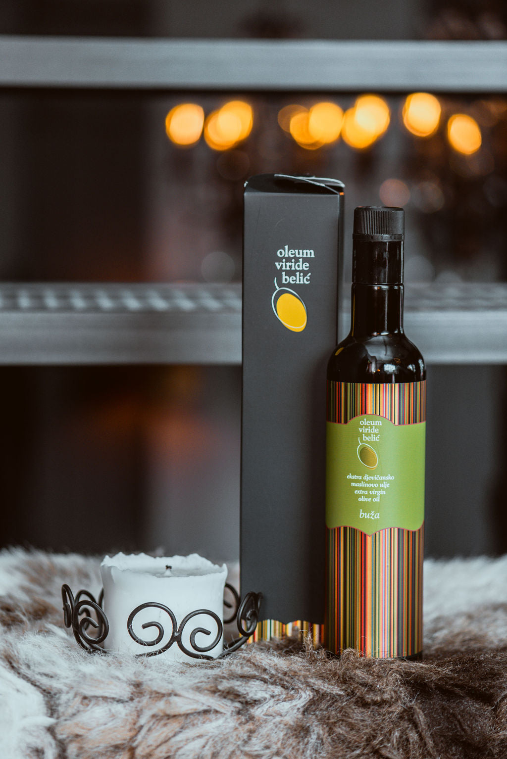 Prémium minőségű extra szűz olívaolaj Horvátországból, Isztriáról, 250 ml, 500 ml üveg, elegáns díszdobozban