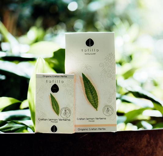 Tofillo bio-organikus krétai citrom verbéna gyógytea, 3 gr, 12 gr