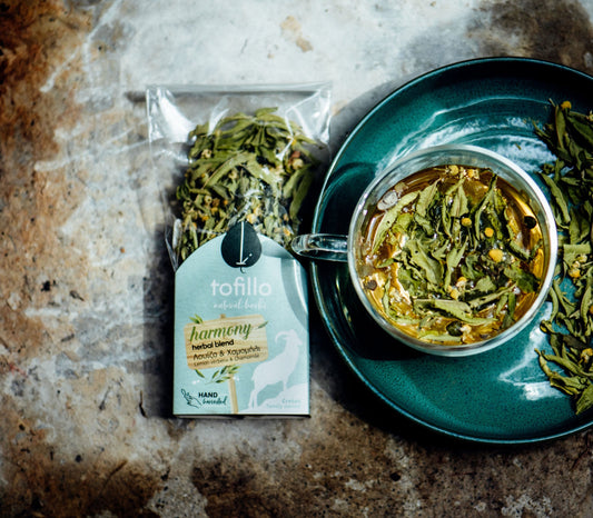 Tofillo Harmony krétai nyugtató gyógytea, 20 gr