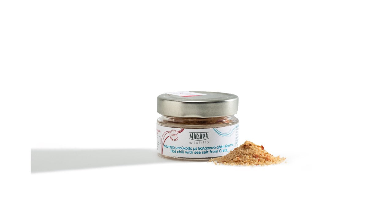 TOFILLO Madara csípős chilis krétai tengeri só, 80 gr