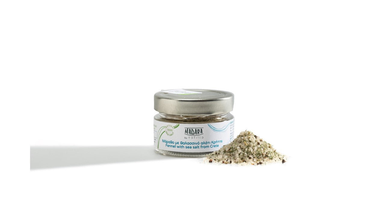 TOFILLO Madara édesköményes krétai tengeri só, 70 gr