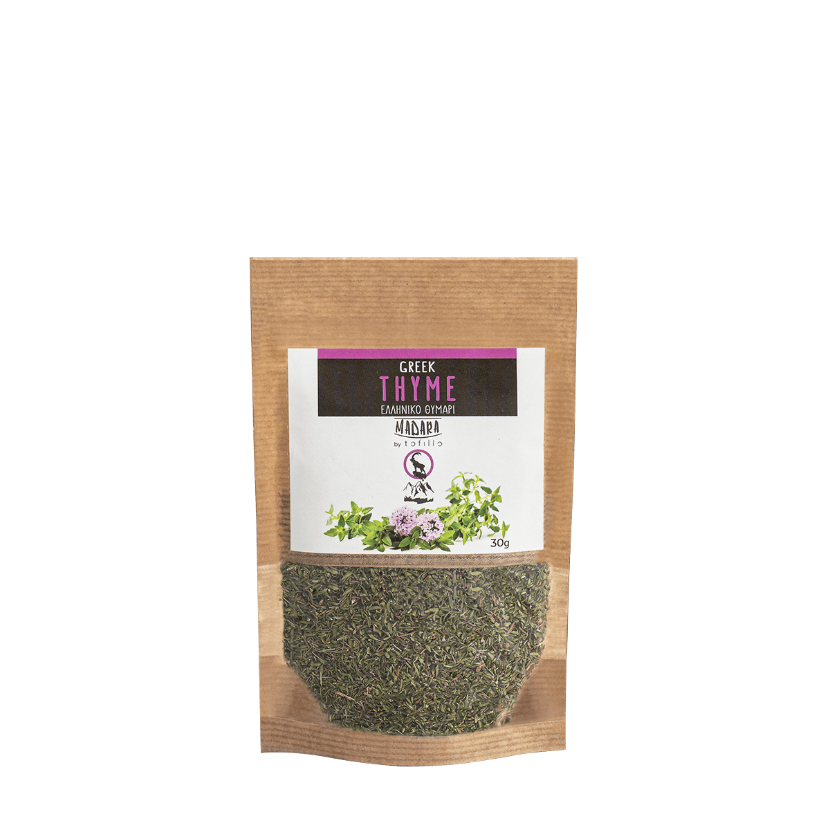 TOFILLO bio-organikus szárított krétai kakukkfű, 30 gr