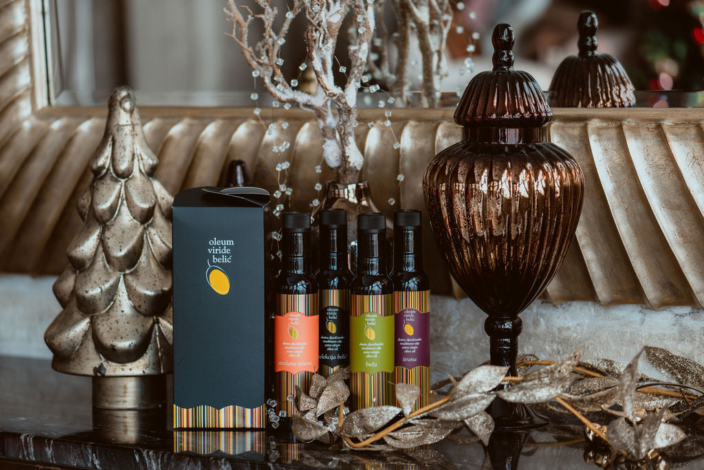 Isztriai Harmónia - prémium extra szűz olívaolaj válogatás (4x250 ml)