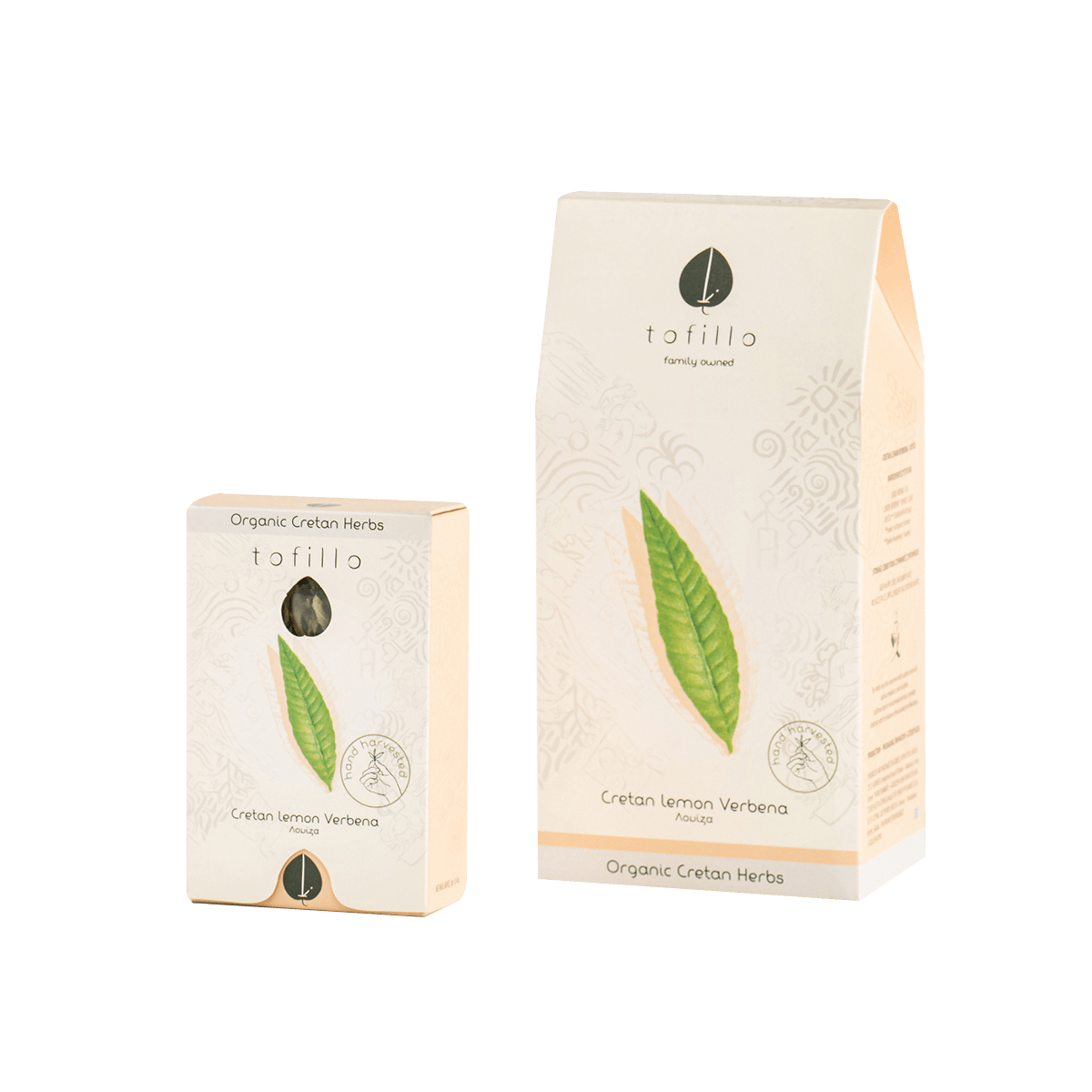 TOFILLO bio-organikus krétai citrom verbéna tea